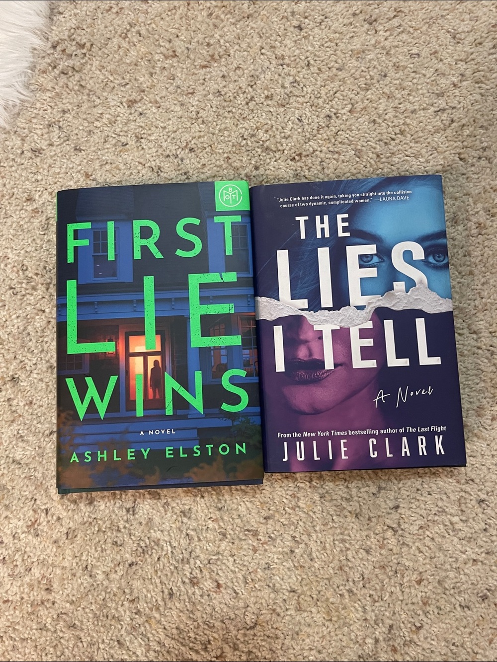 Thriller book bundle: first lie wins & The lies I tell